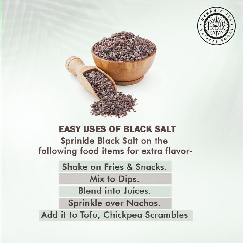 Pride of India Himalayan Black Salt - Coarse Grind - Image 4